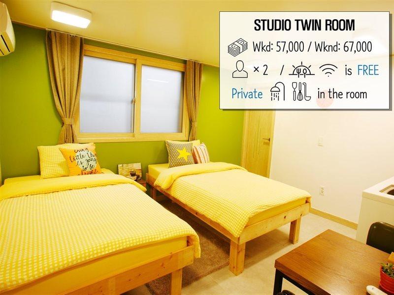 Lee & No Guesthouse Hongdae Сеул Екстер'єр фото
